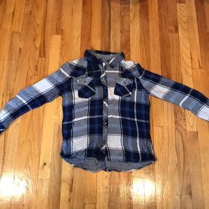 Vintage Havana  plaid shirt